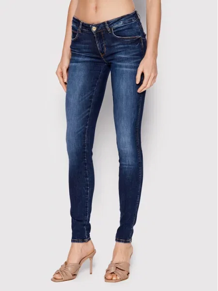 Skinny skinny džíny Guess modré