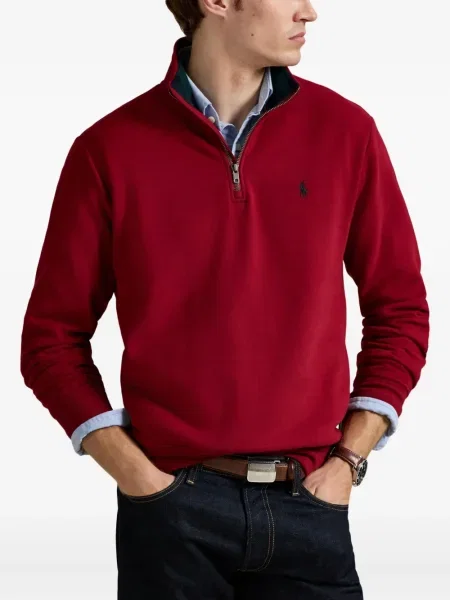 Μικρός κασκέτο Polo Ralph Lauren με χαμηλή μέση υφαίνω διαγωνίως πράσινο