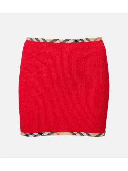 Maudymosi kostiumėlis Burberry raudona
