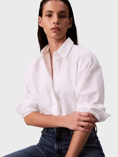Рубашка Calvin Klein Jeans белая