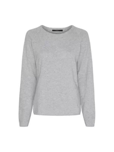 Sweter Btfcph wełniany szary