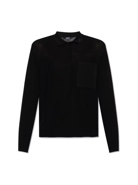 Koszulka polo Jacquemus niebieska