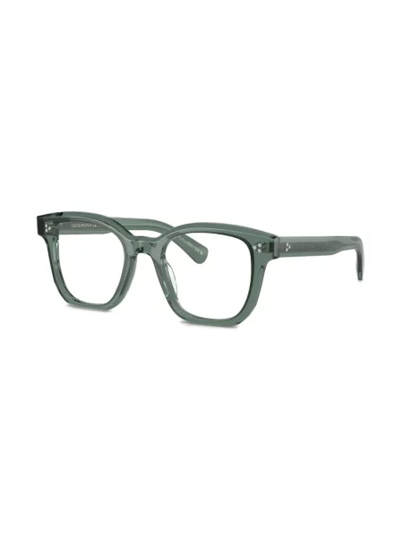 Saulės akiniai Oliver Peoples žalia