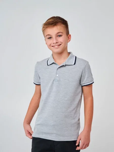Дитяче Поло SMIL сірий