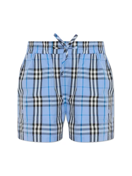 Szorty Burberry niebieskie
