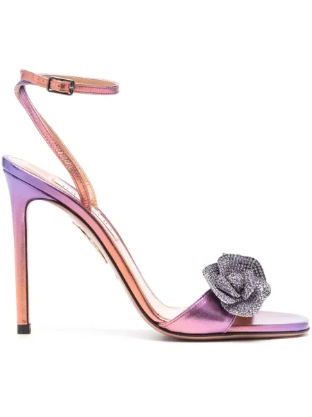 Sandale Aquazzura de cristal violet