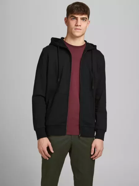 Φούτερ Jack & Jones μαύρο