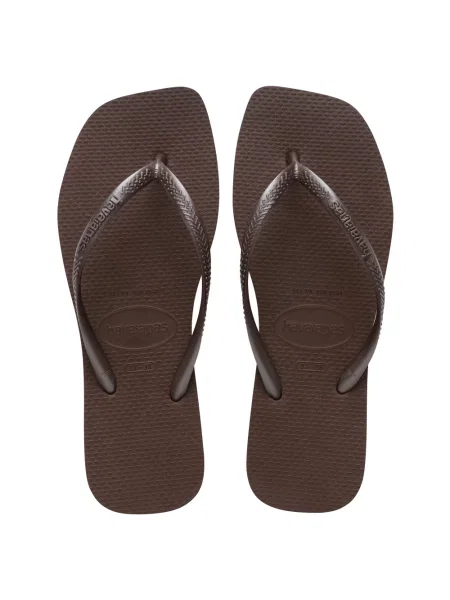 Klapki Havaianas brązowe