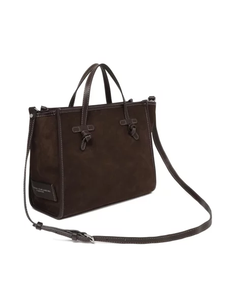 Shopperka Gianni Chiarini skórzana brązowa