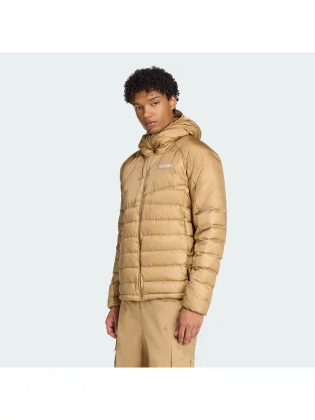 Bunda Terrex Xperior CLIMAWARM+ z prachového peří a s kapucí