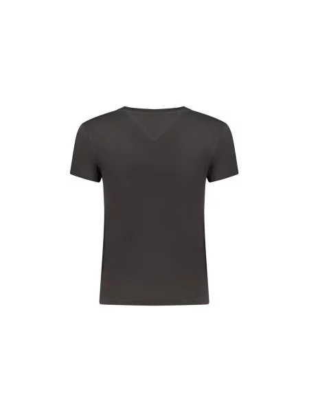 Tommy Jeans T-shirt Ess Logo crna