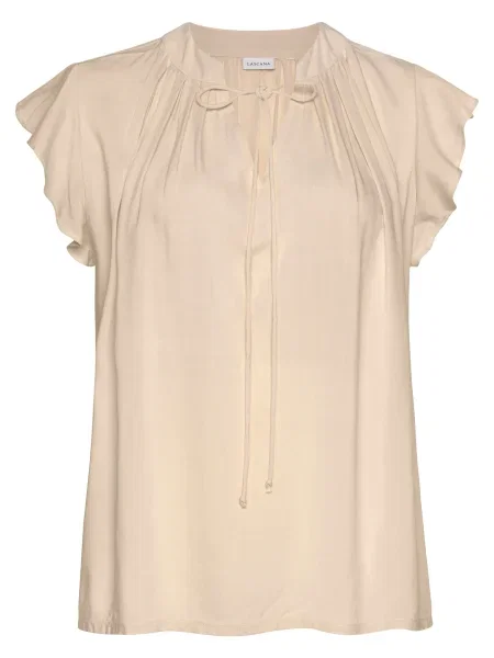 LASCANA Bluză deschis bej