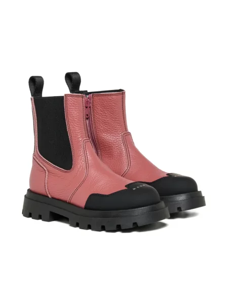 Buty do kostki dziecięce Marni różowe