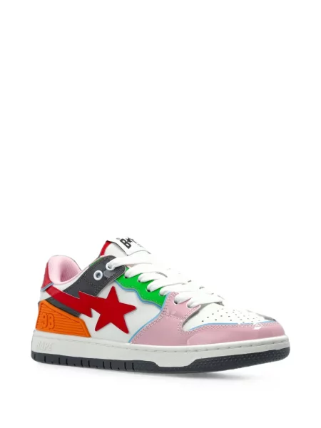 Sneakerși A Bathing Ape® cu autograf roșu
