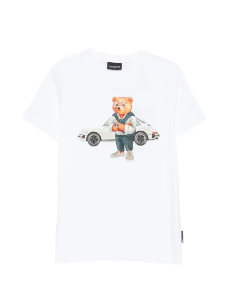 Tricou Baron Filou cu imagine alb