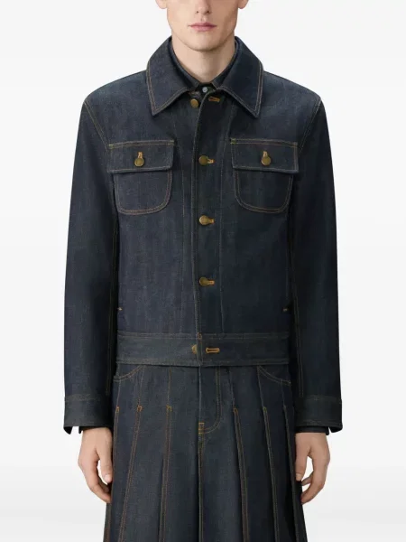 Geacă Thom Browne albastru