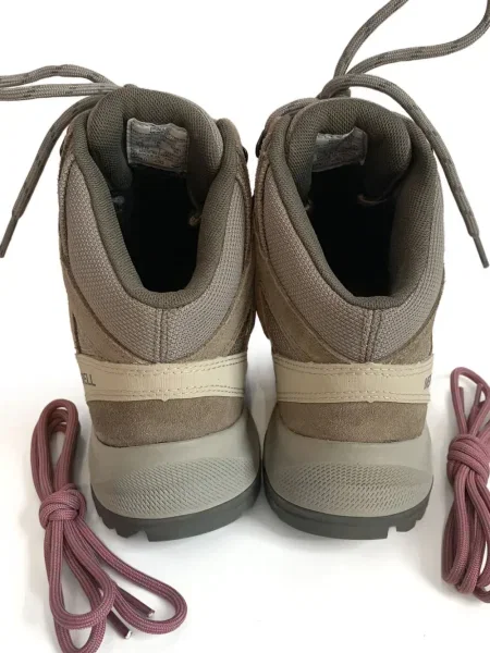 Fűzős szarvasbőr sneaker Merrell barna