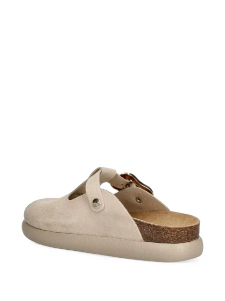 Papuci tip mules Scholl din piele