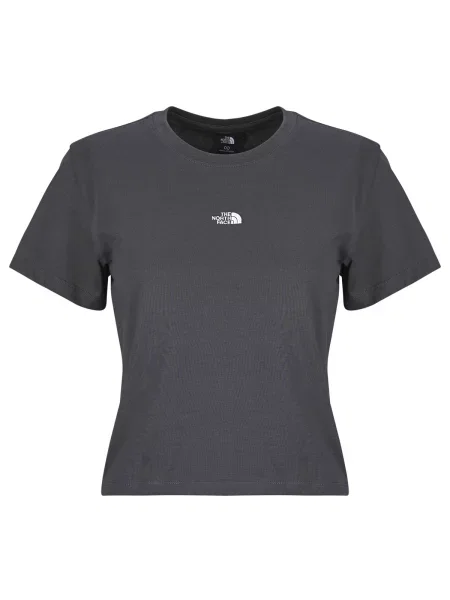 Majica The North Face s kratkimi rokavi siva