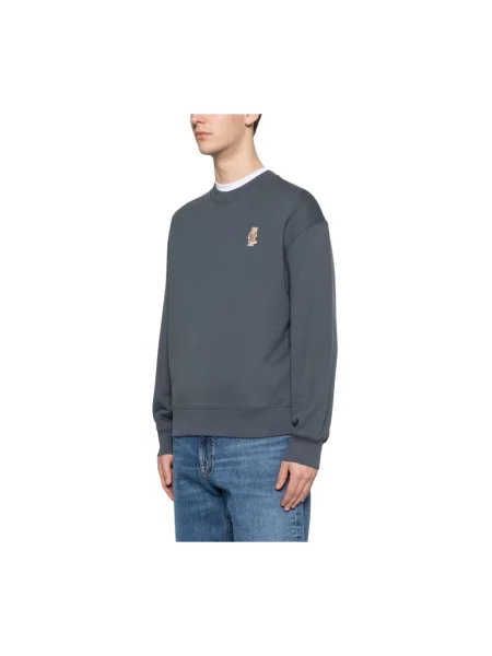 Bluza Maison Kitsune niebieska