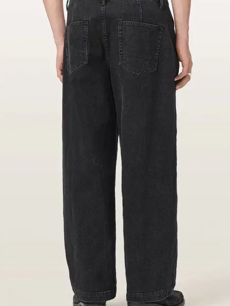 AllSaints blugi barrel pentru bărbați RAAFI negru