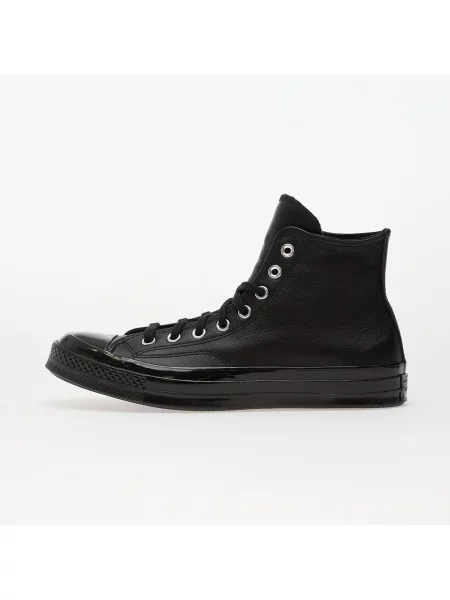 Кожени кецове Converse Chuck 70 черно