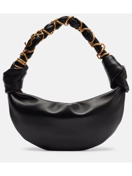 Geanta de piele Saint Laurent din piele negru