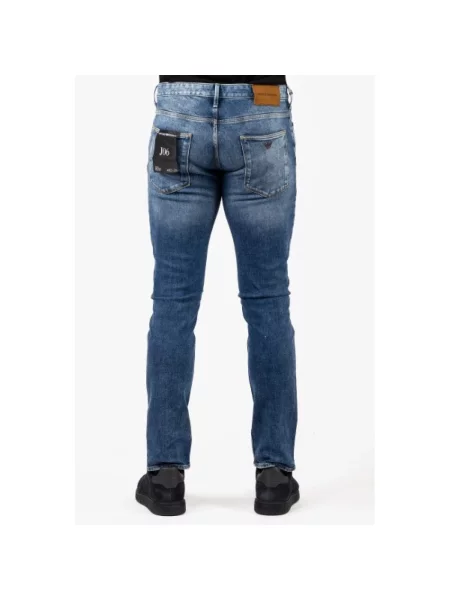 Jeansy Emporio Armani niebieskie
