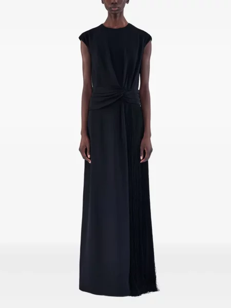 Rochie maxi Adam Lippes negru