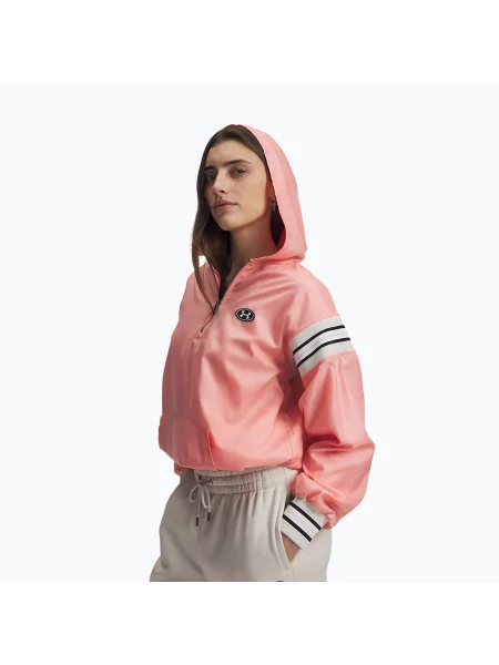 Spodnie Under Armour Icon Fleece Nov Jogger summit white/white białe