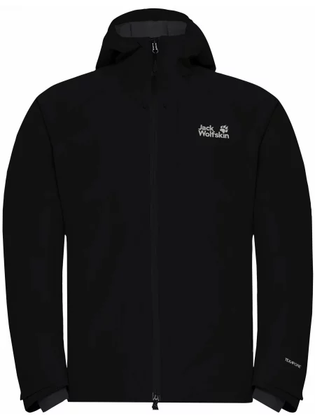 Пуховик Jack Wolfskin черный