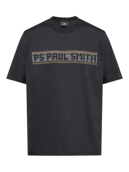 Tricou Ps Paul Smith cu imagine negru