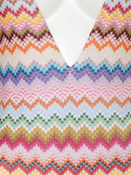Missoni Plavky S Třpytivou Nití růžová / tyrkysová / tmavě modrá