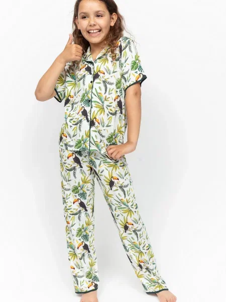 Детская пижама Cyberjammies белая