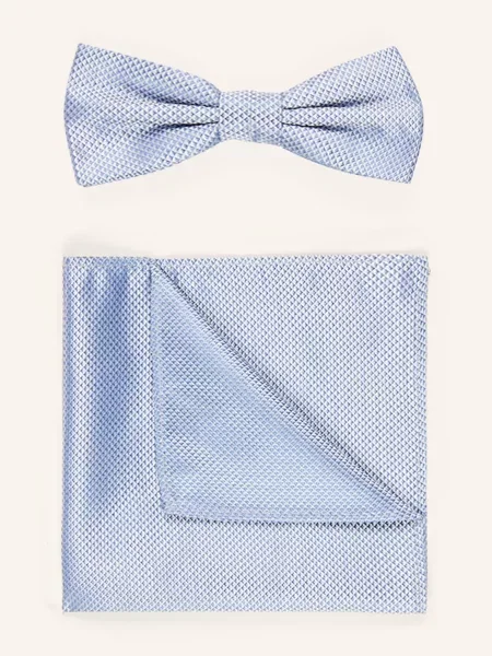 Prince Bowtie Sada: Motýlek A Kapesník tmavě modrá