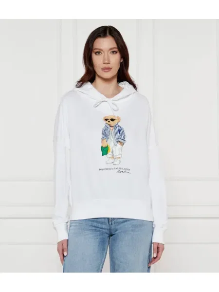 POLO RALPH LAUREN Hanorac alb