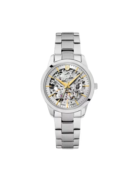 Pierre Lannier Analogové hodinky Automatic watch Thea stříbrná