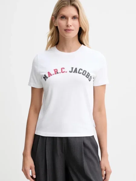 Tričko A.P.C. A.P.C. x MARC JACOBS bílá