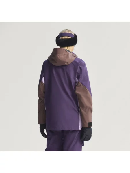Větrovka Terrex Xploric 2 Layer Lined CLIMAPROOF hnědá