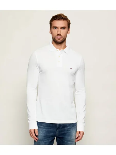 Tommy Hilfiger Polo | Slim Fit alb