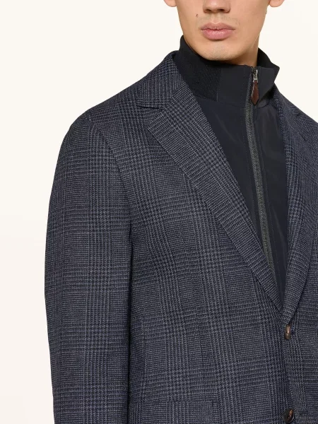 Reiss Sako Kyle Extra Slim Fit S Odnímatelným Límcem tmavě modrá černá