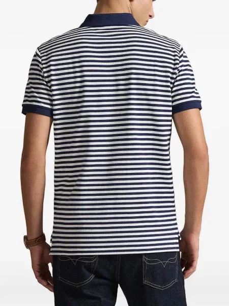 Bőr húzózsinór pólóing Polo Ralph Lauren barna