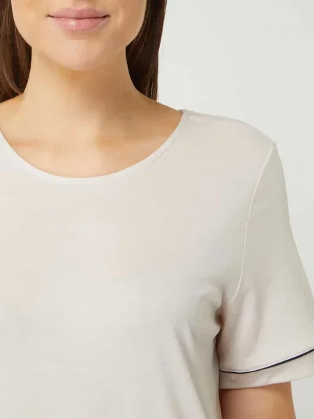 Koszula nocna z lyocellu model ‘Natural Comfort’ Hanro biała