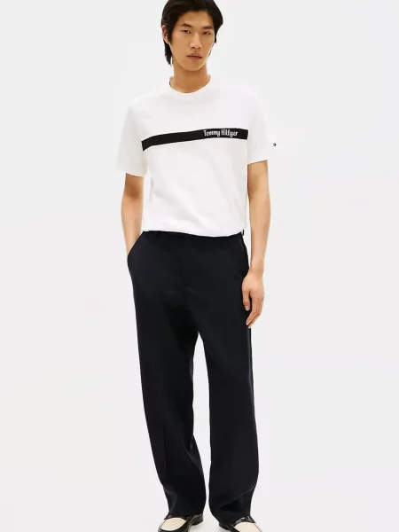 Футболка Tommy Hilfiger в полоску белая