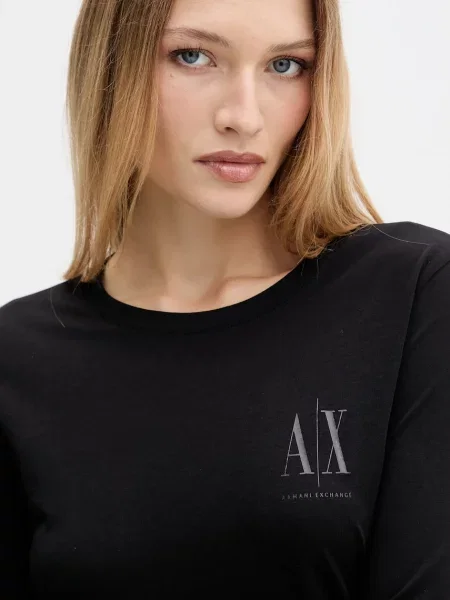 Armani Exchange Blúz fekete