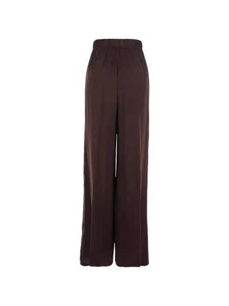 Pantaloni Jucca plisate maro