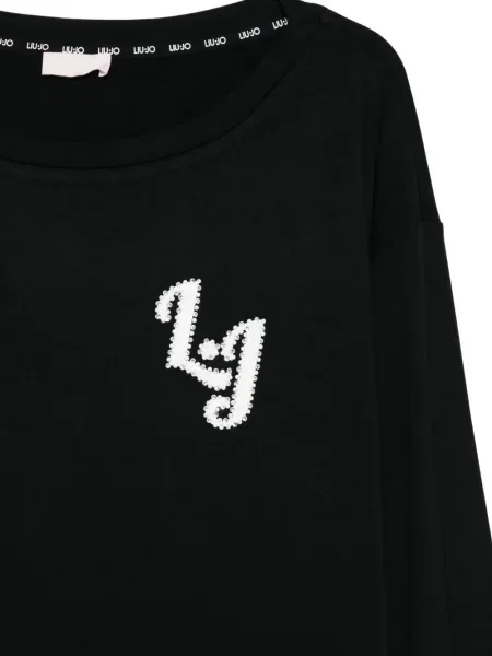 Top Liu Jo lung negru