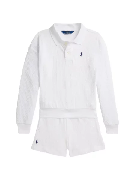 Szorty dziecięce Polo Ralph Lauren białe