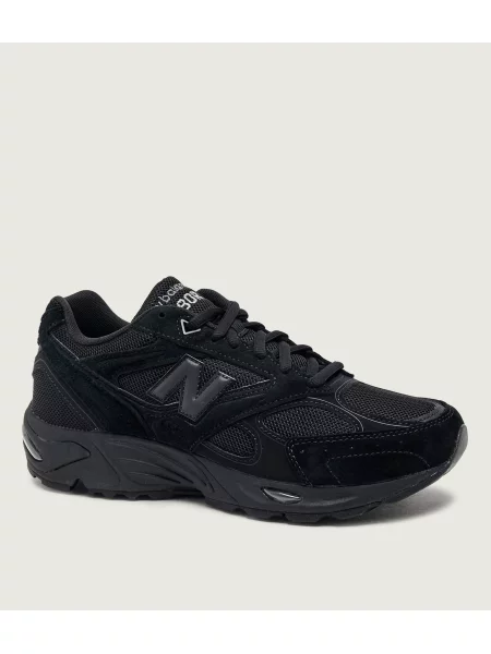 New Balance Sneakers | piele întoarsă negru