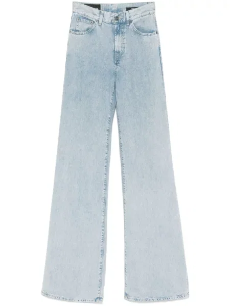 Jeansy Dondup z bursztynem niebieskie